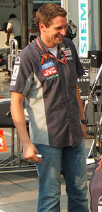 Christijan Albers při italské grand prix v roce 2006.