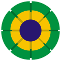 Escarapela del Brasil.