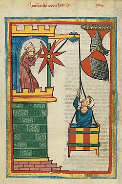 Codex Manesse - Três iluminuras do Grande Livro de Canções manuscritas de  Heidelberg (séc. XIII). Análise iconográfica. Segunda parte