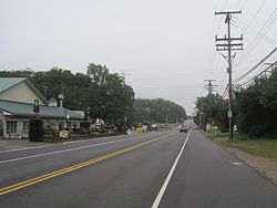 Center of Colts Neck's business district at Route 34 and CR 537