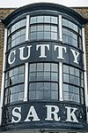 Frontage of the Grade II listed Greenwich pub, Cutty Sark
