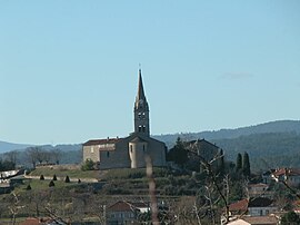 The church in Lablachère