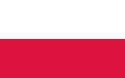 Bandera de Polonia.  