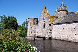 The château in Beaulieu sous Parthenay