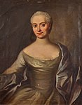 Fredrika Sofia Törner avporträtterad 1762 av Johan Stålbom.