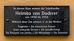 Heimito von Doderer - Gedenktafel