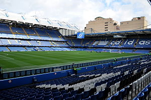 Der Innenraum der Stamford Bridge (2009)