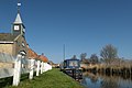 It Heidenskip, vue sur le Grote Buurt avec l'église