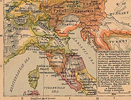 Repubblica Italiana - Localizzazione