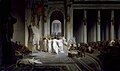 Der Tod des Caesar in der curia Pompeia von Jean-Léon Gérôme