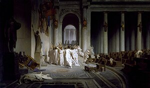 Жан-Леон Жером - Смерть Цезаря - Уолтерс 37884.jpg