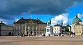 Amalienborg med Moltkes Palé til venstre