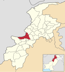 Map of Khyber District