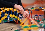 En av byggsatserna på Cool Minds heter K'nex