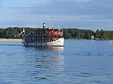 M/S Koski transporte no lago Kallavesi.