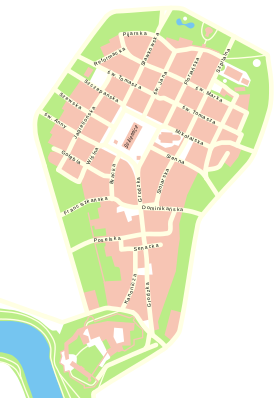 (Voir situation sur carte : centre-ville de Cracovie)