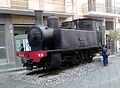 Historische Dampflokomotive 10 in Misterbianco