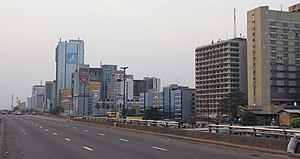 Skyline of Lagos