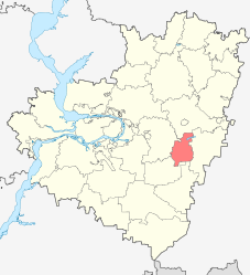 Bogatovskij rajon – Mappa