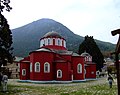Església del monestir de la Gran Lavra (Atos), on hi ha el cap del sant