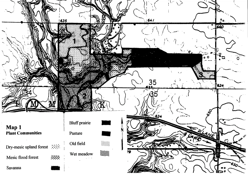 File:Map of Mitchell's Grove Plant Communities.tif