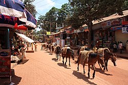 Hauptstraße in Matheran