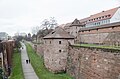 Abschnitt der Frauentormauer zwischen Vordere Sterngasse und Färberstraße