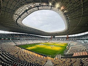 Das Nelson-Mandela-Stadion im März 2023