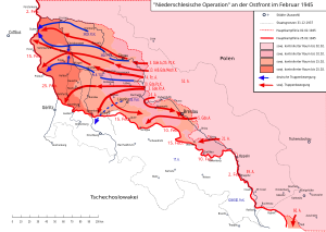 Карта Нижньо-Сілезької операції