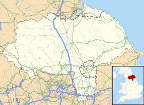 Map showing the location of Scoska Wood
