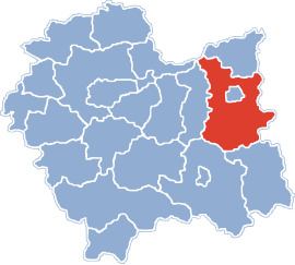 Powiat Powiat tarnowski v Malopoľskom vojvodstve (klikacia mapa)