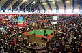 The main arena of Padepokan Pencak Silat (Pencak Silat center) in Taman Mini Indonesia Indah complex, East Jakarta.