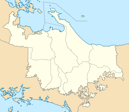 Location map Панамэ Нгобе-Бугле