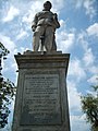 Monumento a Pedro de Valdivia.