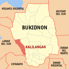Kalilangan na Bukidnon Coordenadas : 7°44'47"N, 124°44'51"E
