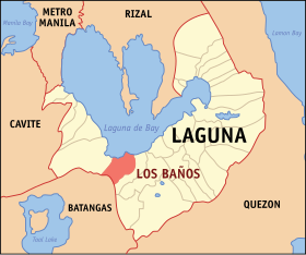 Mapa a pakabirukan ti Los Baños