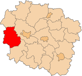 Localisation de Powiat de Nakło
