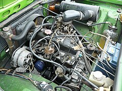 Le moteur de la Renault 15 TL