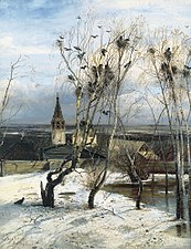 Alexei Savrasov, Vrane so se vrnile (1871)