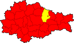 Ščigrovskij rajon – Mappa