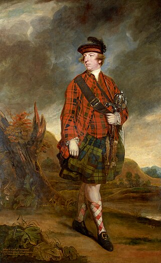 John Murray, 4th Earl of Dunmore by Sir Joshua Reynolds