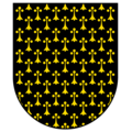 Gegenhermelin in Gold (heraldisches Muster)