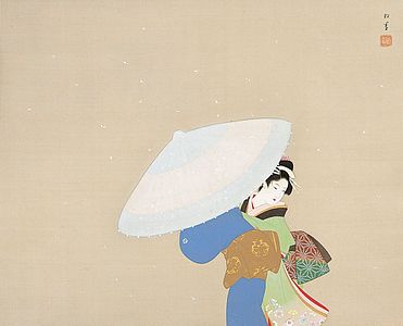 Uemura Shōen - Snow, 1940