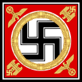 Saksan valtakunnan johtajan, yhdistetyn valtakunnankanslerin ja presidentin lippu 1935–1945