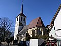 Ev. Pfarrkirche und Kirchhof