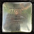 Stolperstein Weener Bahnhofstraße 2 Julchen Julie Arons