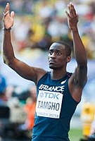 Weltmeister mit einem Sprung über die 18-Meter-Marke: Teddy Tamgho