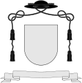 8D Wappen eines Dekans, Dechanten oder Priors