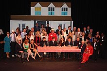 The cast at the 40th Anniversary of the show in 2012 The Waltons cast 2012.jpg