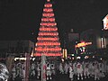 Tobata Gion Yamagasa festival at night